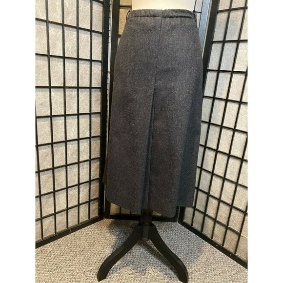 Vintage TICA Wool Mid Length Full Coverage Wool Skirt SIZE 14 - Picture 2 of 7
